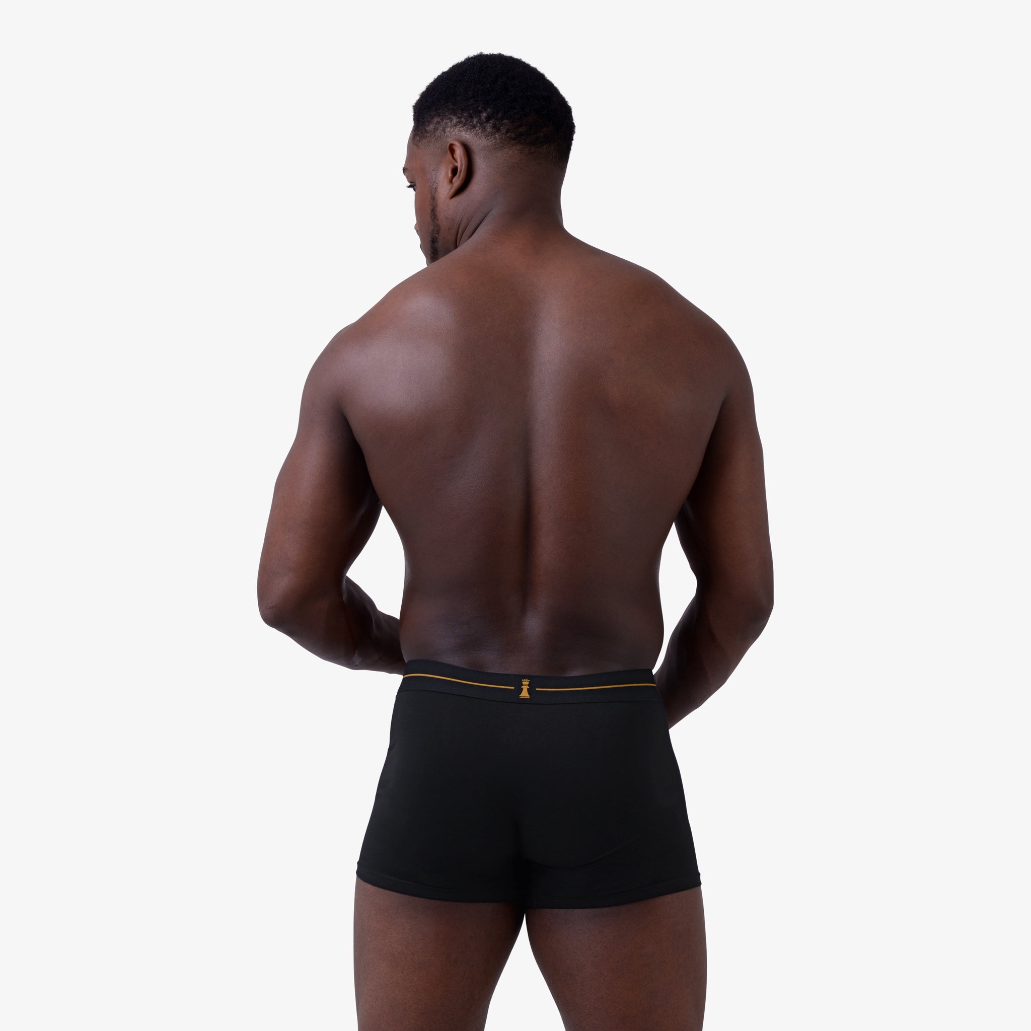 KINGS Black Boxer Briefs - 6 Pack