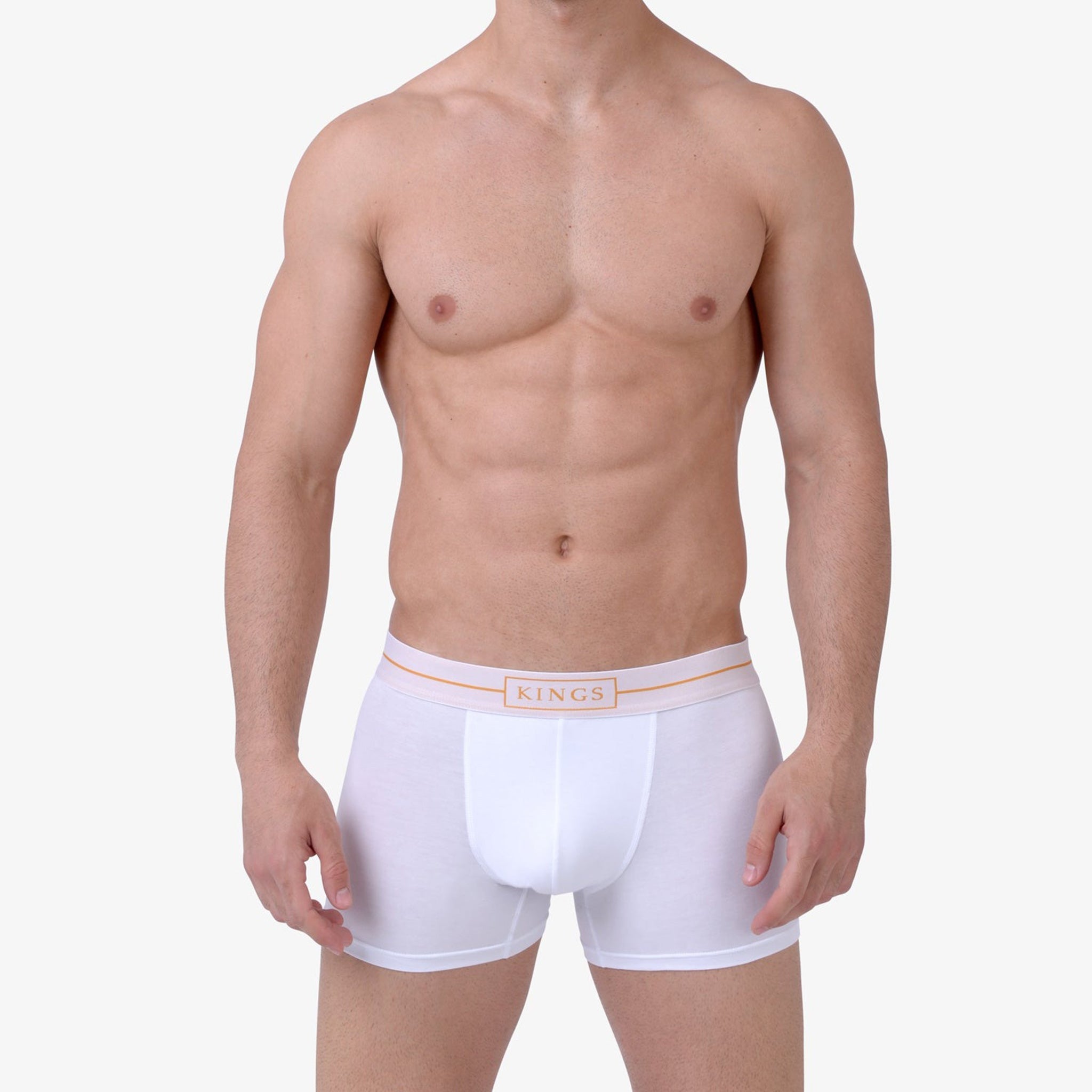 KINGS White Boxer Briefs