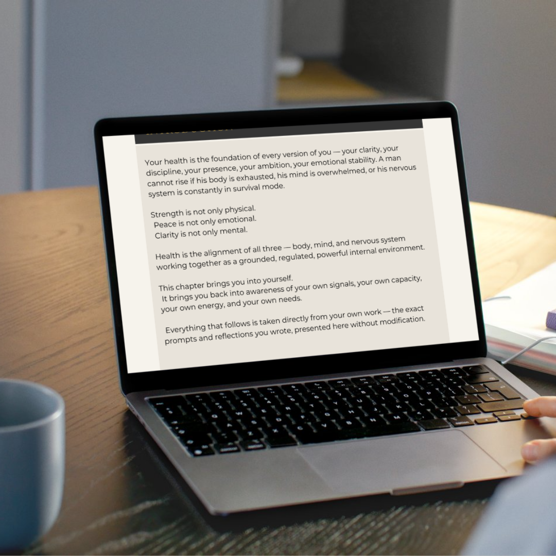 The Self Mastery Digital Workbook to Change Your Life ( 25 chapters + Over 1000 prompts)