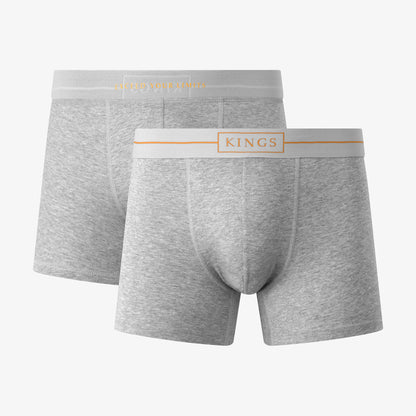 KINGS Grey Boxer Briefs – Kings Piece - Main Image