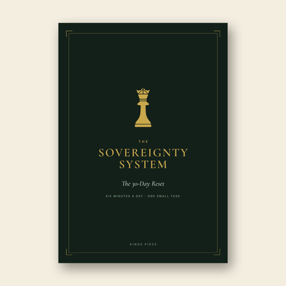 The Sovereignty System: The 30-Day Reset, cover