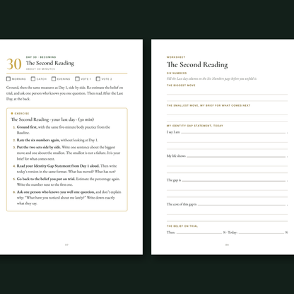 Day 30: the Second Reading, measured against Day 1